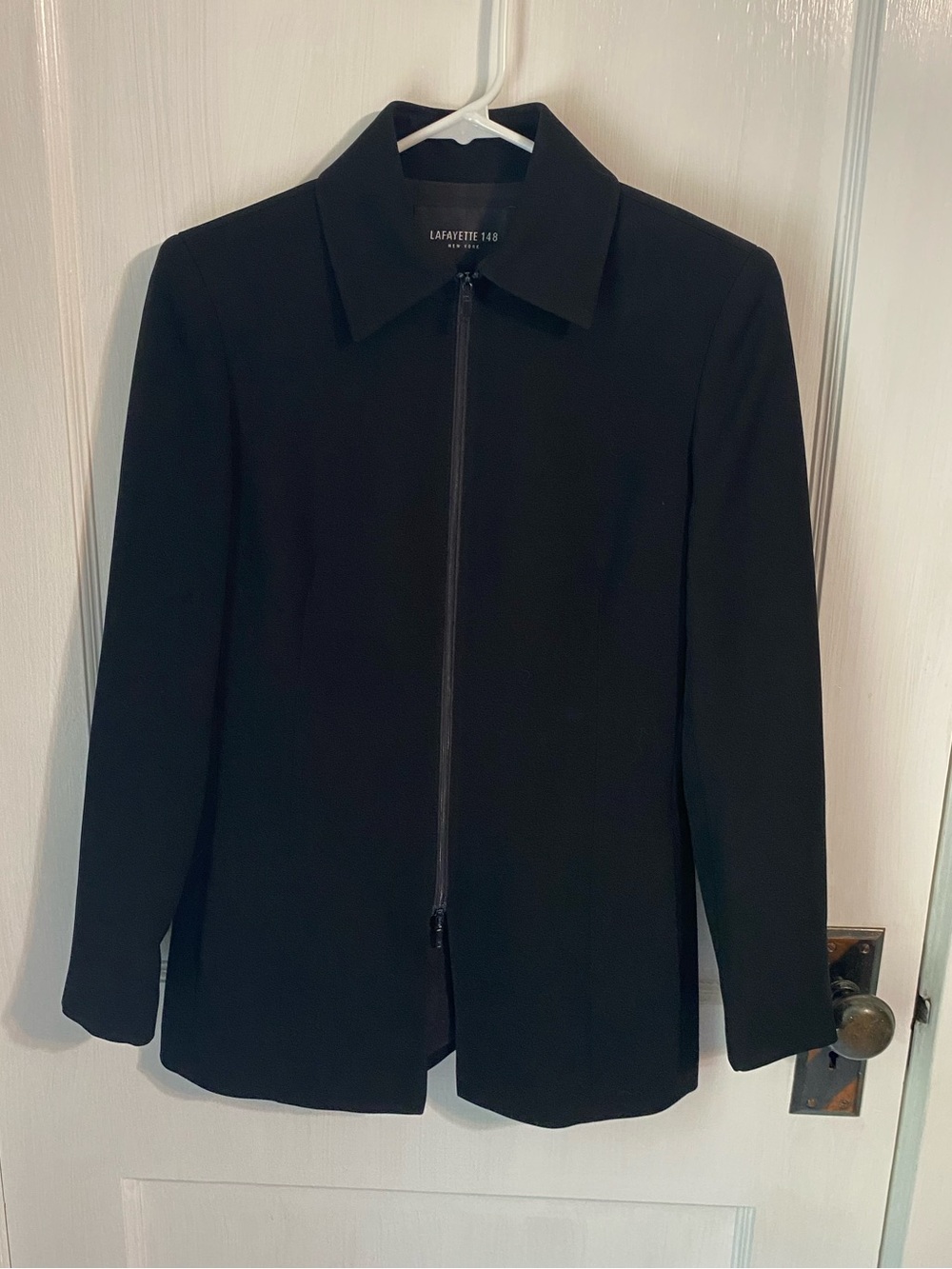 Lafayette 148 zippered blazer